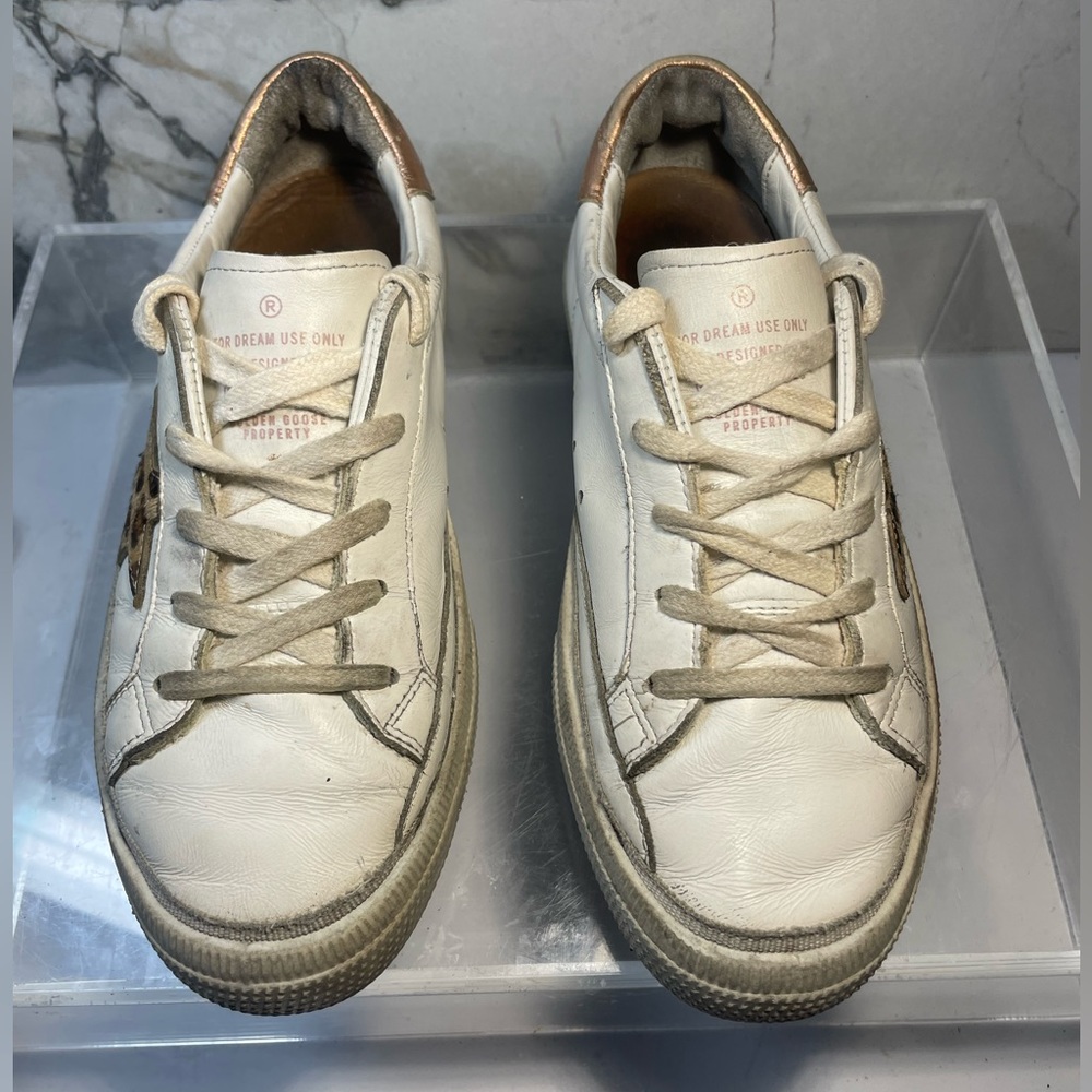 Golden Goose kids - May low top lace - up snearker -kids made in italy sz 23
